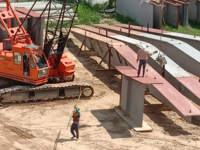 Tenom steel bridge 200m span (3) Tenom steel bridge 200m span (3)