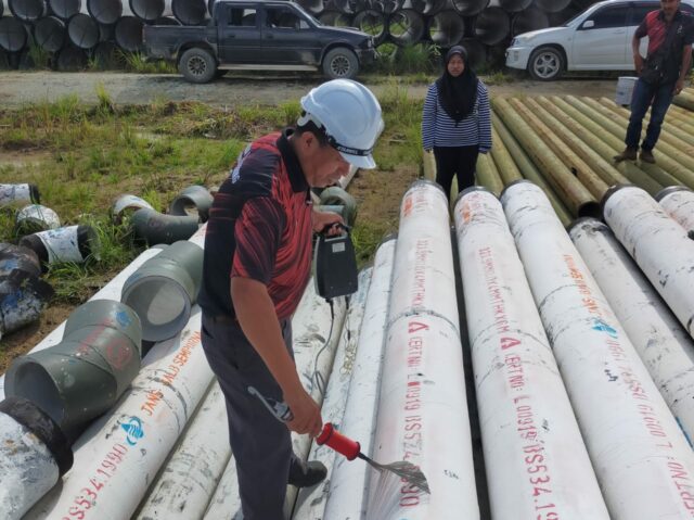 Tambunan 110m span steel bridge (1) Tambunan 110m span steel bridge (1)